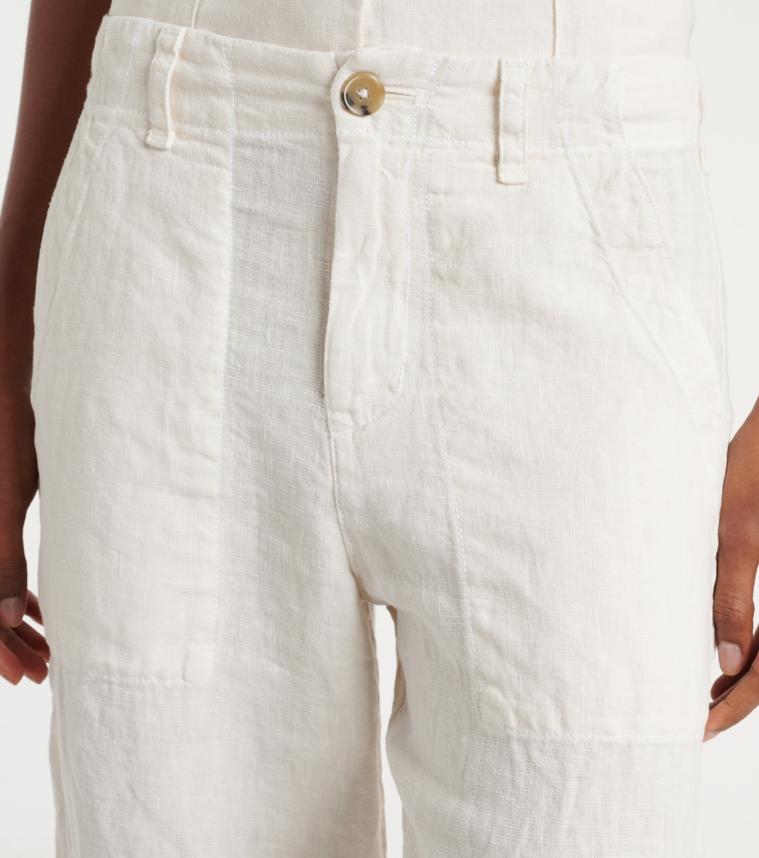 Hose Issa aus Leinen | Velvet