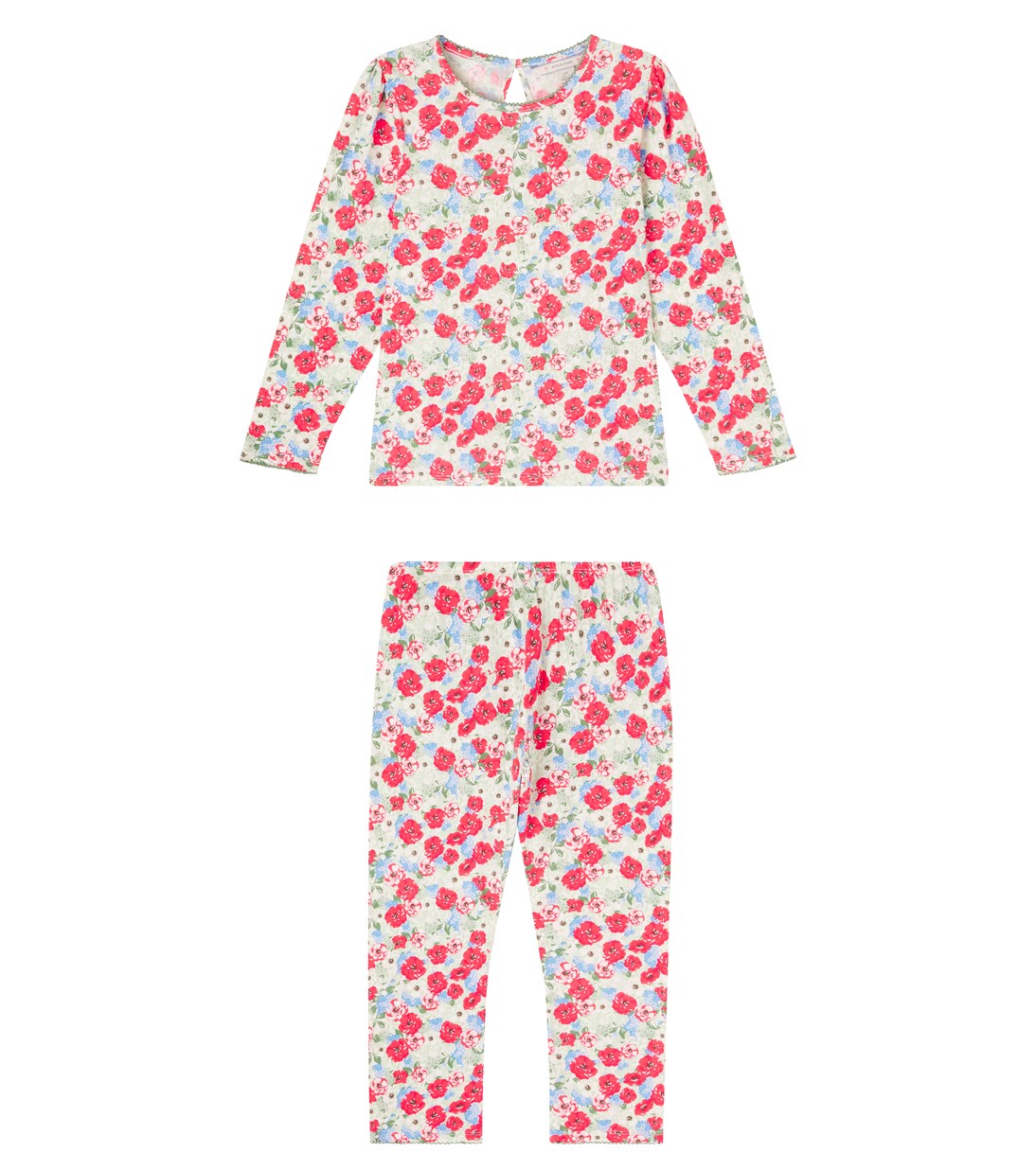 Babette floral cotton top and leggings set | Konges Sløjd