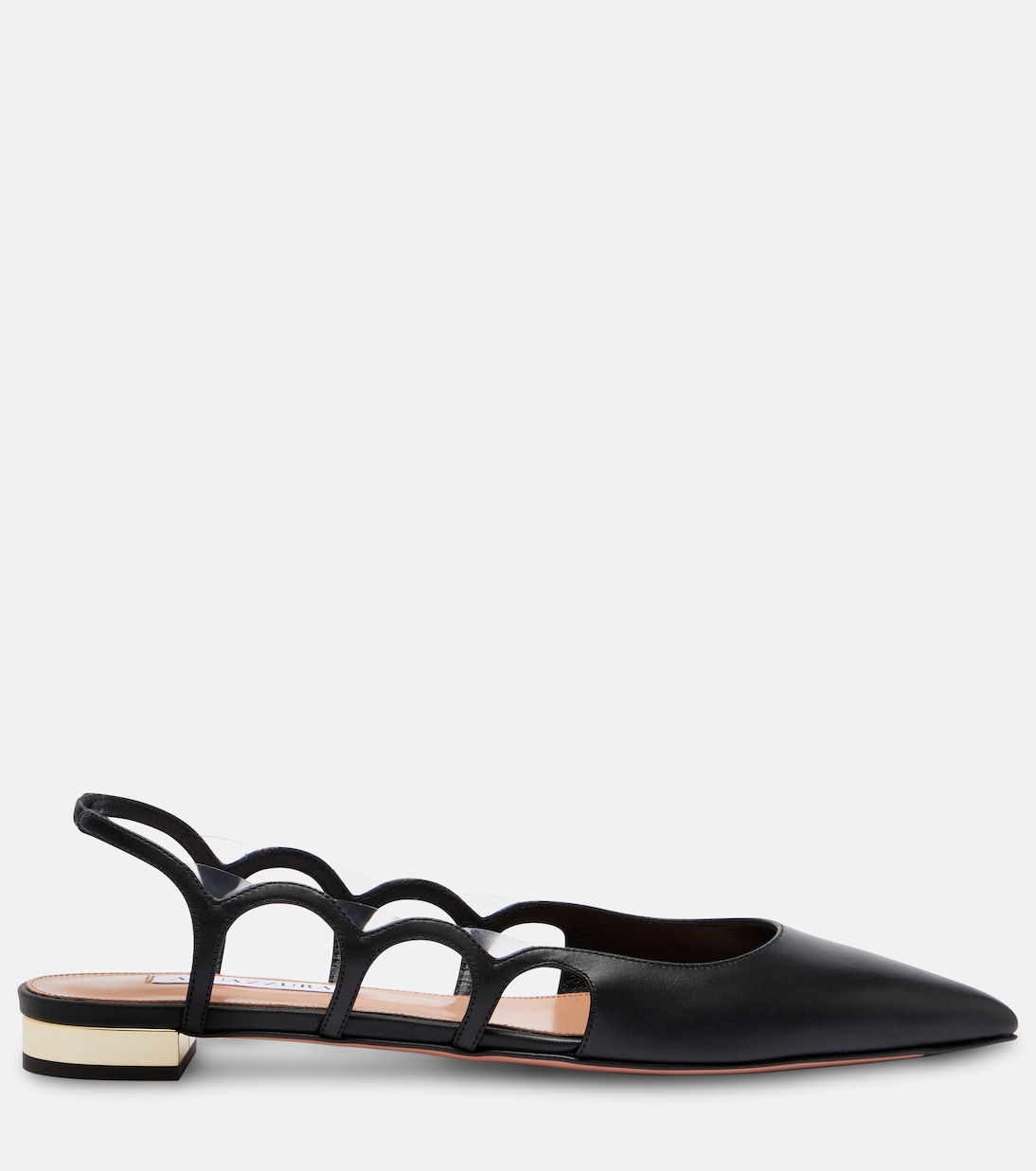 Endless Love leather slingback flats | Aquazzura