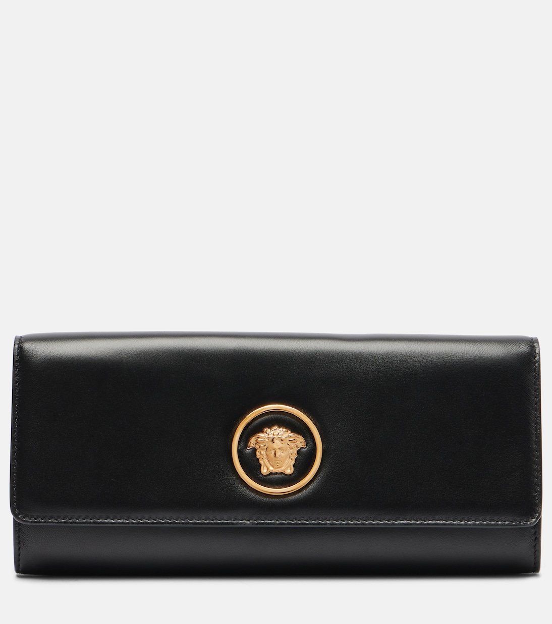 La Medusa leather clutch | Versace