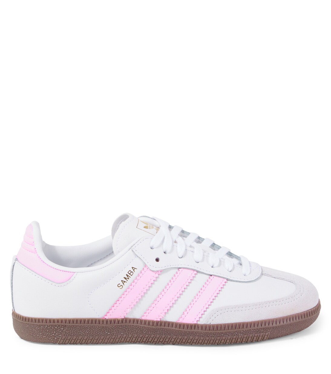 Sneakers Samba aus Leder mit Veloursleder | Adidas Originals Kids