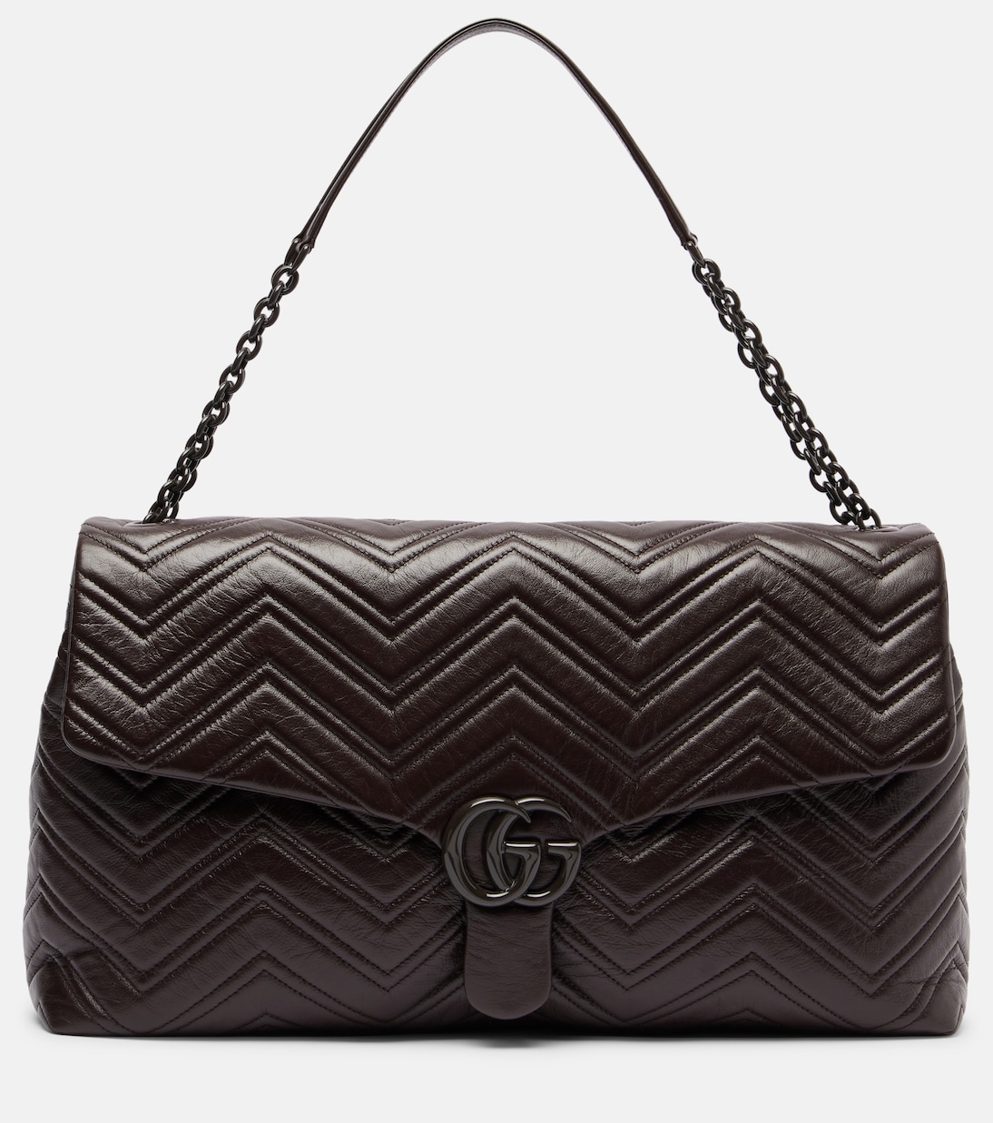 Schultertasche GG Marmont Maxi aus Leder | Gucci