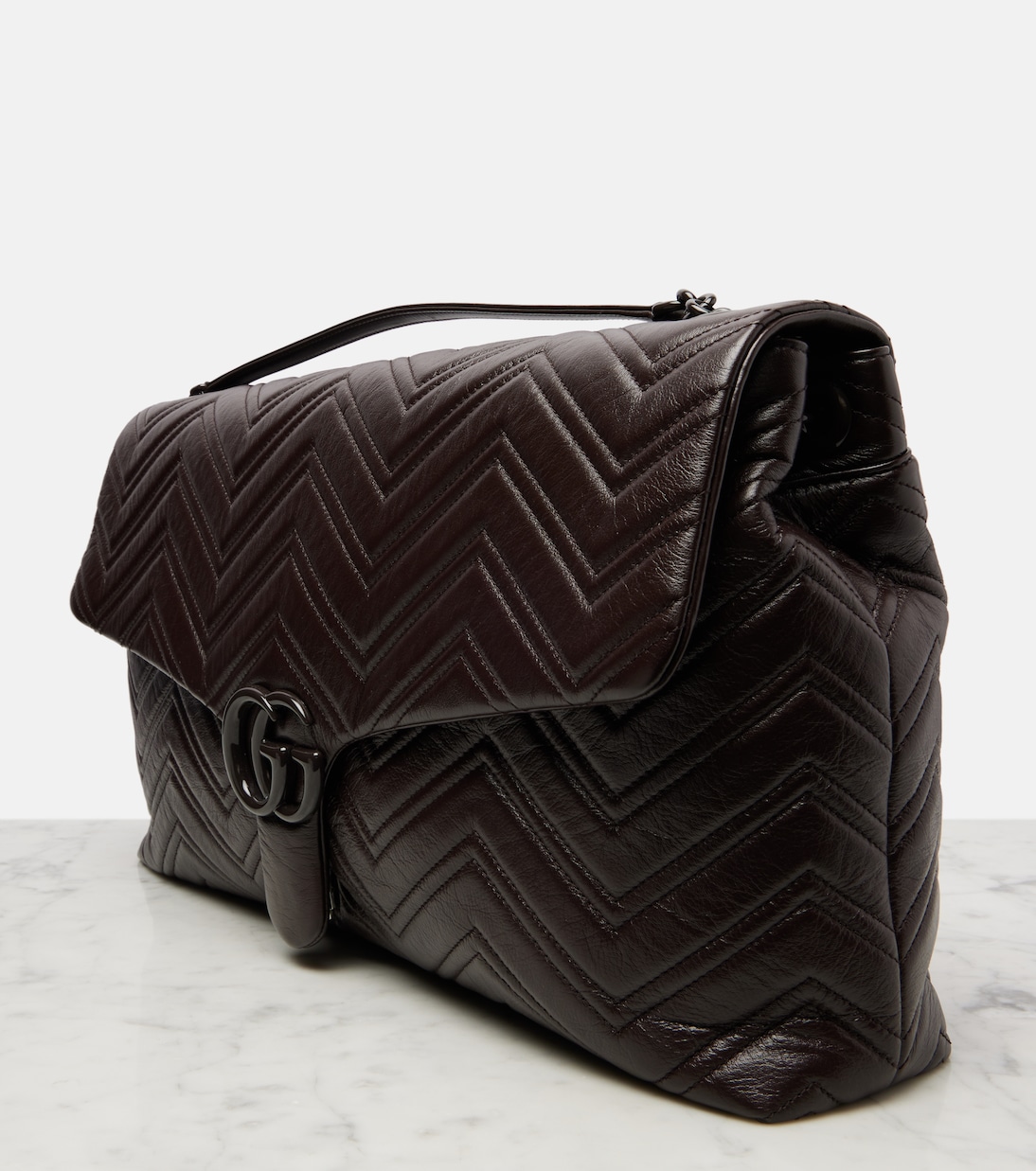 Schultertasche GG Marmont Maxi aus Leder | Gucci