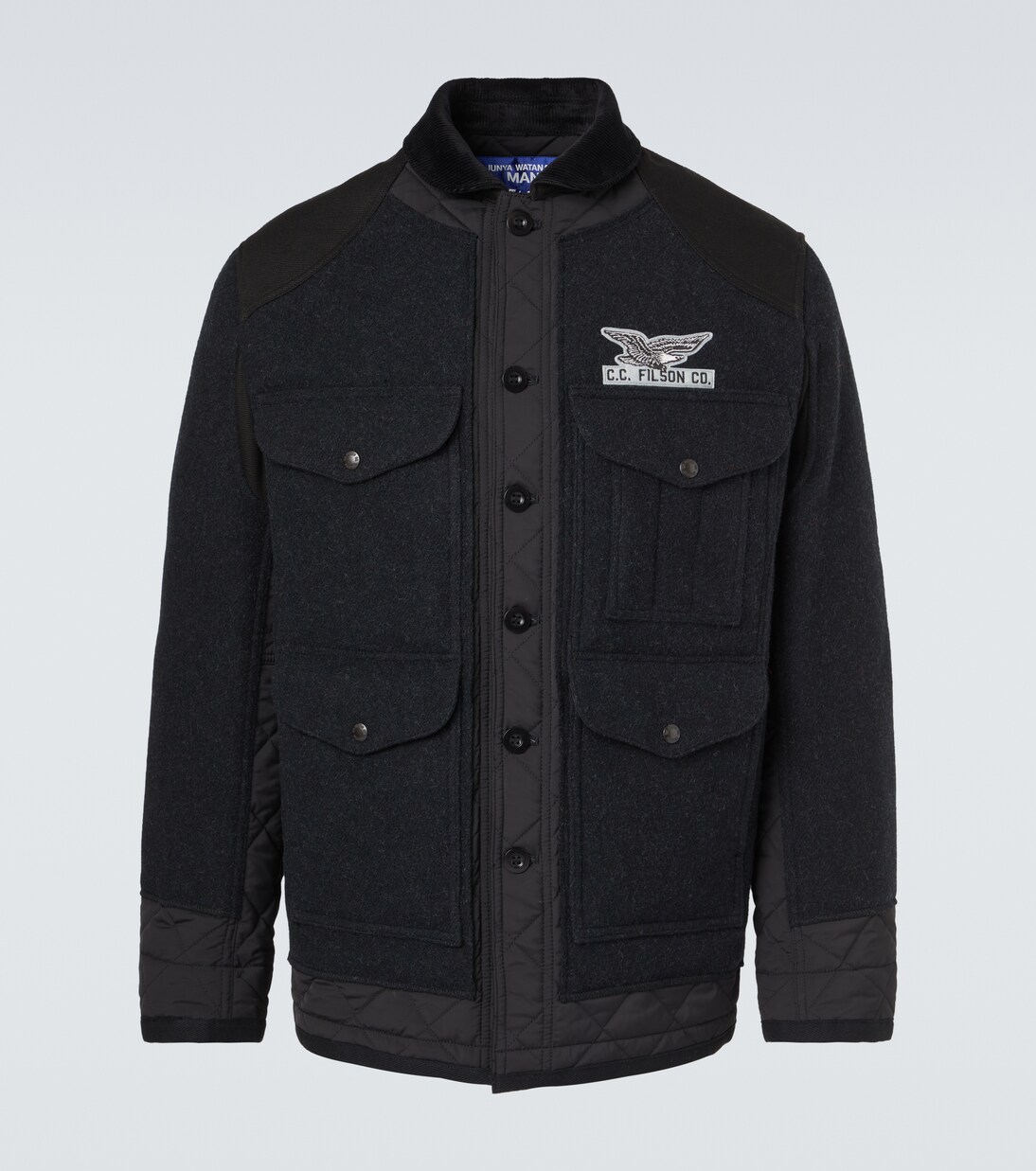 x Filson chaqueta utilitaria acolchada de lana | Junya Watanabe