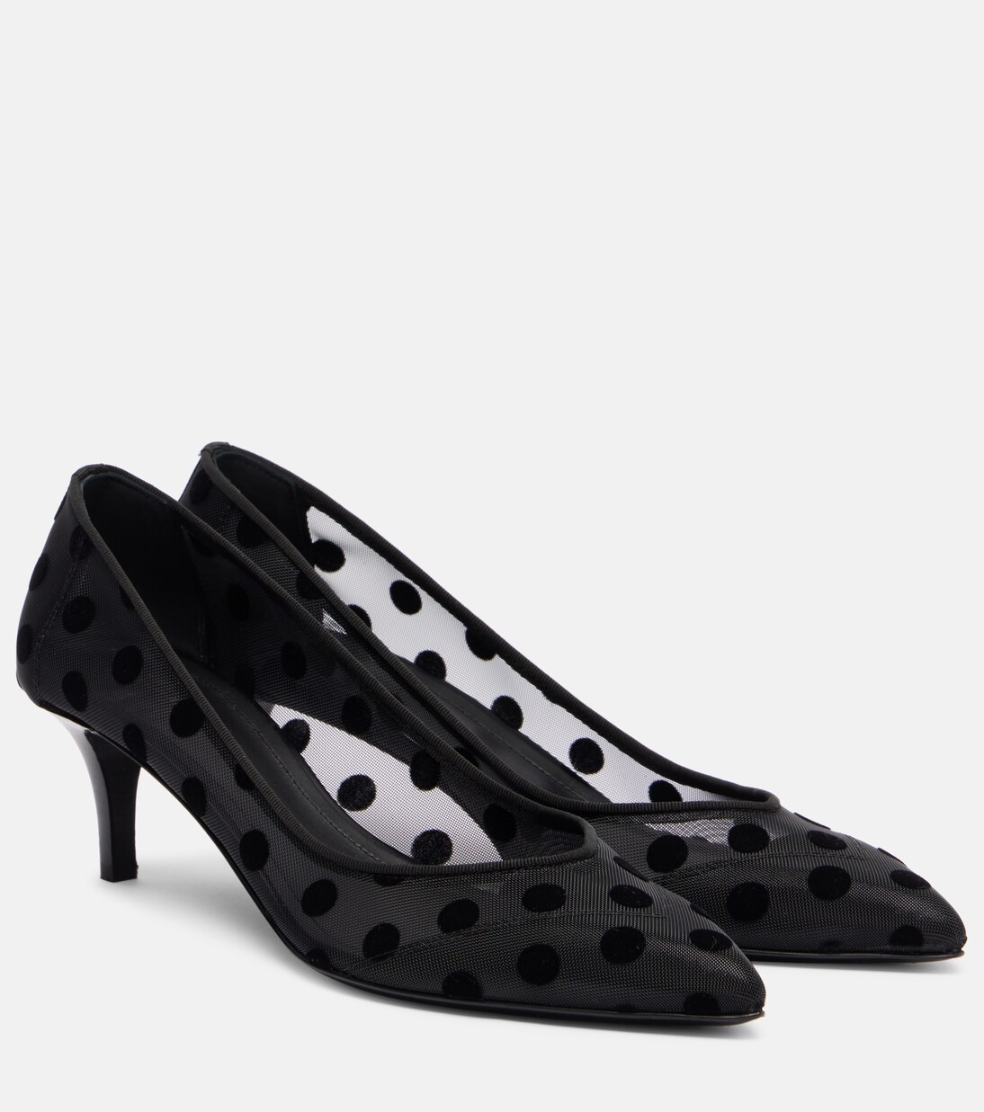 Peleo 55 polka-dot mesh pumps | Isabel Marant