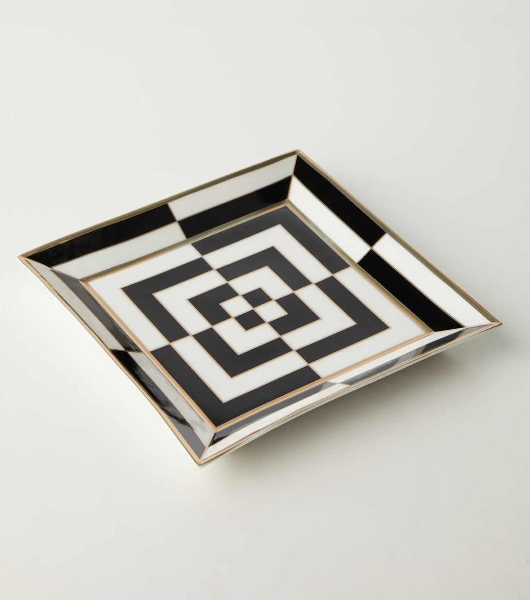 Op Art porcelain tray | Jonathan Adler