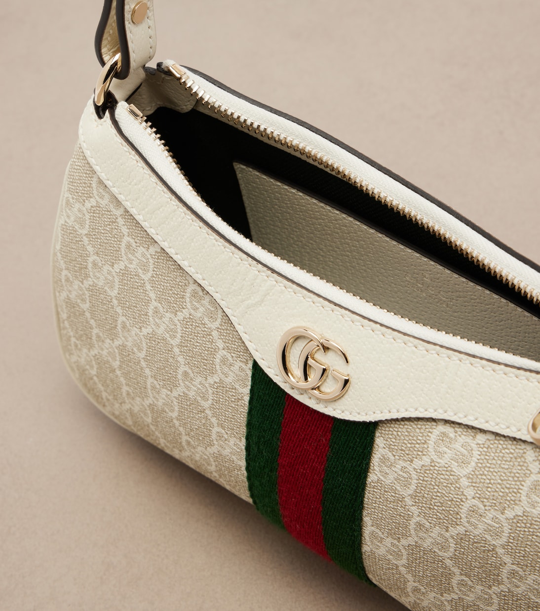 Ophidia Small leather shoulder bag | Gucci