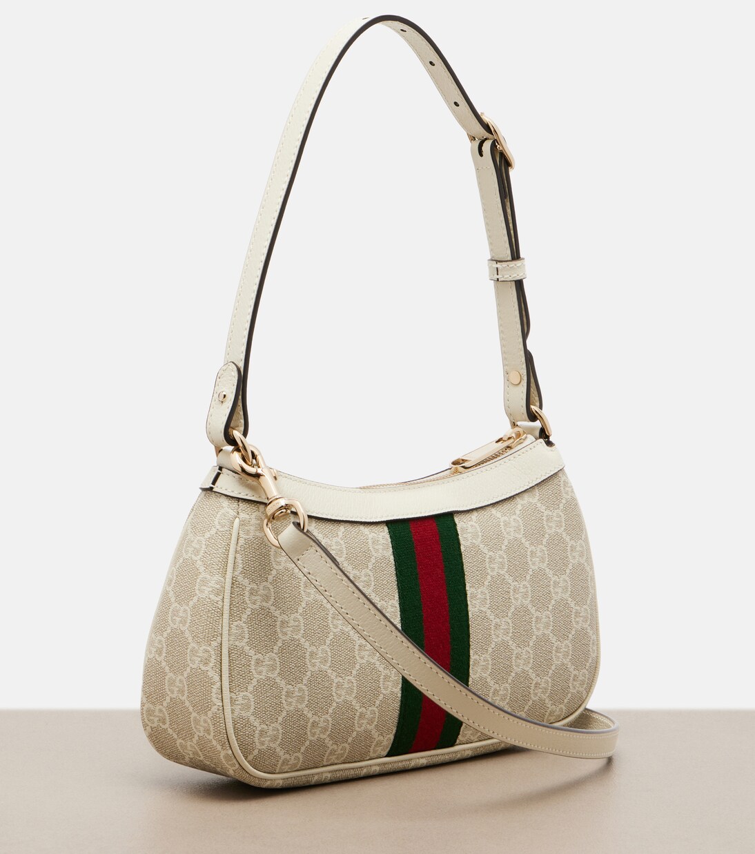 Ophidia Small leather shoulder bag | Gucci