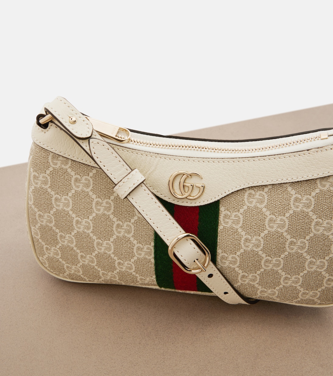 Ophidia Small leather shoulder bag | Gucci
