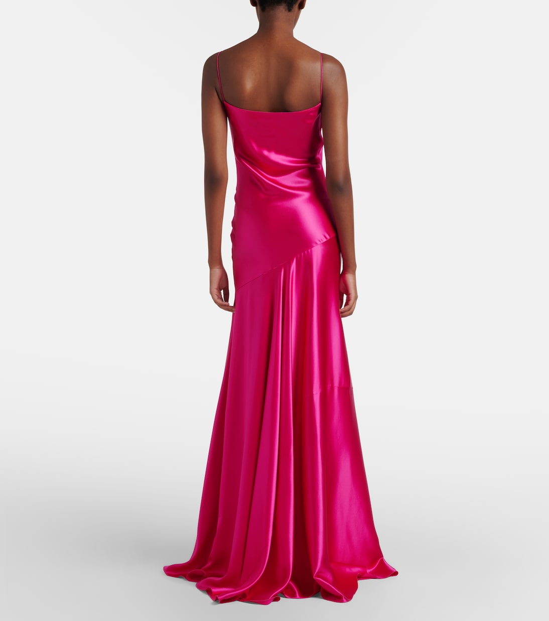 Robe aus Seidensatin | Alaïa