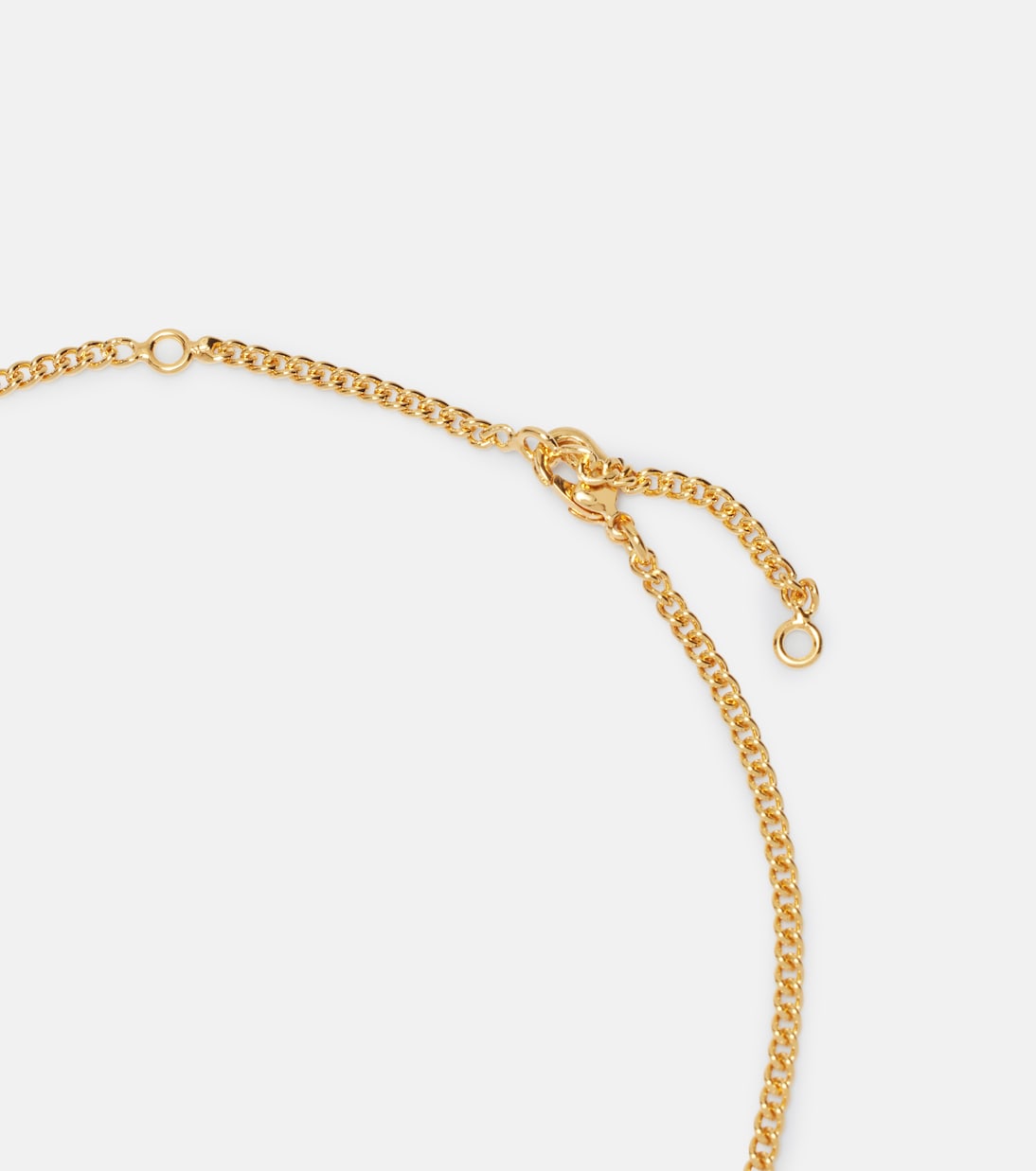 Lotus Small gold-plated pendant necklace | Khaite