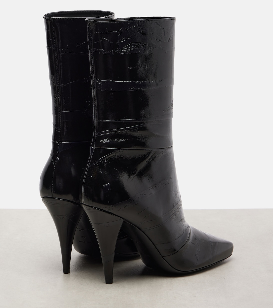 Sliced Square 95 leather ankle boots | Givenchy