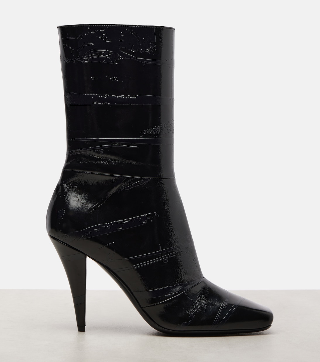 Sliced Square 95 leather ankle boots | Givenchy
