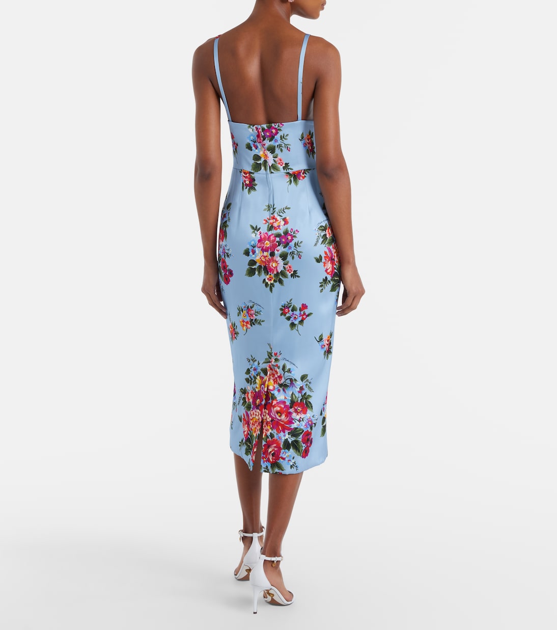 Midikleid aus Satin | Dolce&Gabbana