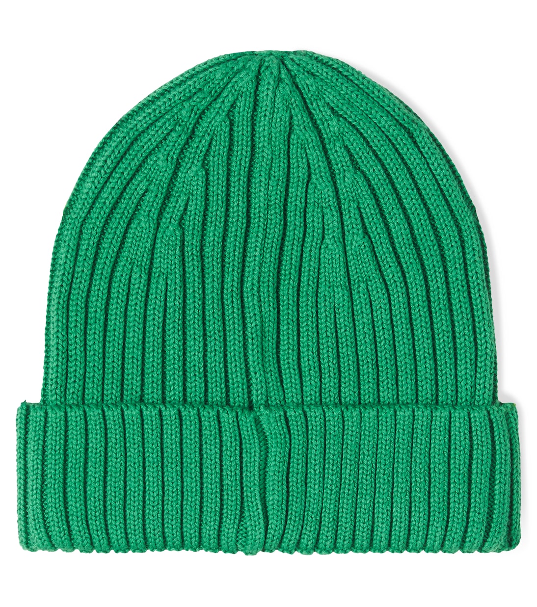 x E.T. ribbed-knit cotton beanie | Mini Rodini