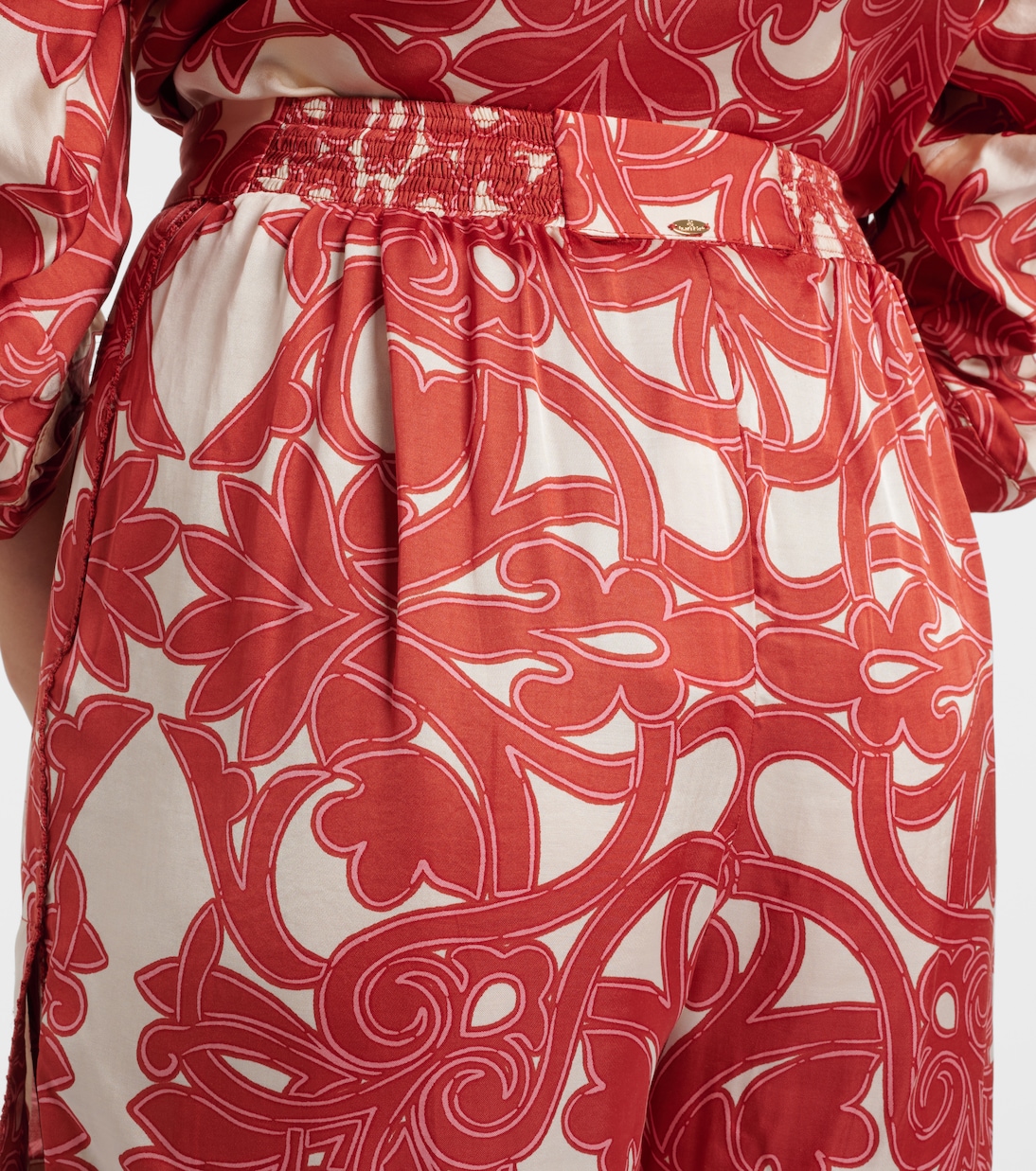 Isabelle printed high-rise shorts | Poupette St Barth