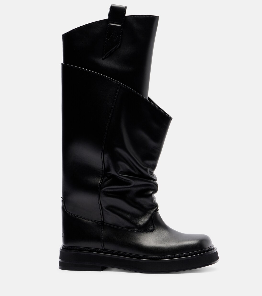 Passeggiata leather combat boots | The Attico