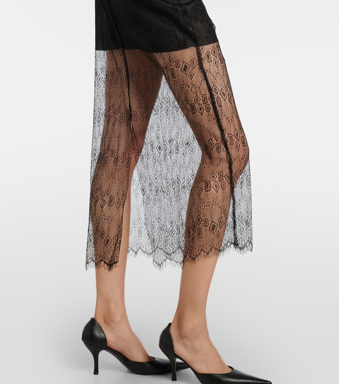 Alrose lace midi skirt | The Frankie Shop