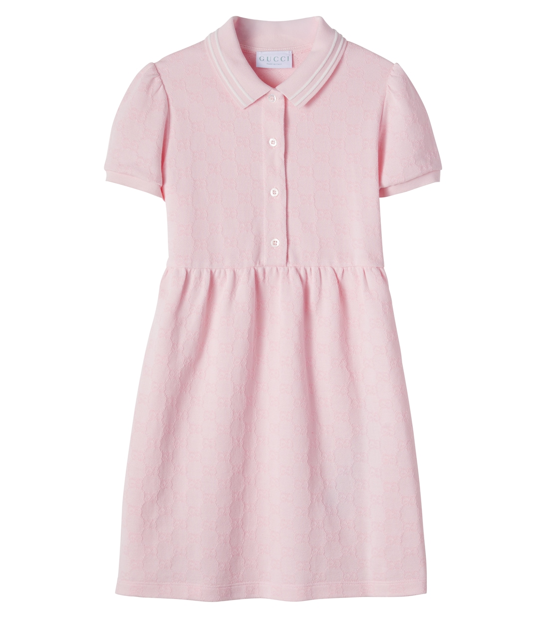 Robe polo GG en coton piqué | Gucci Kids