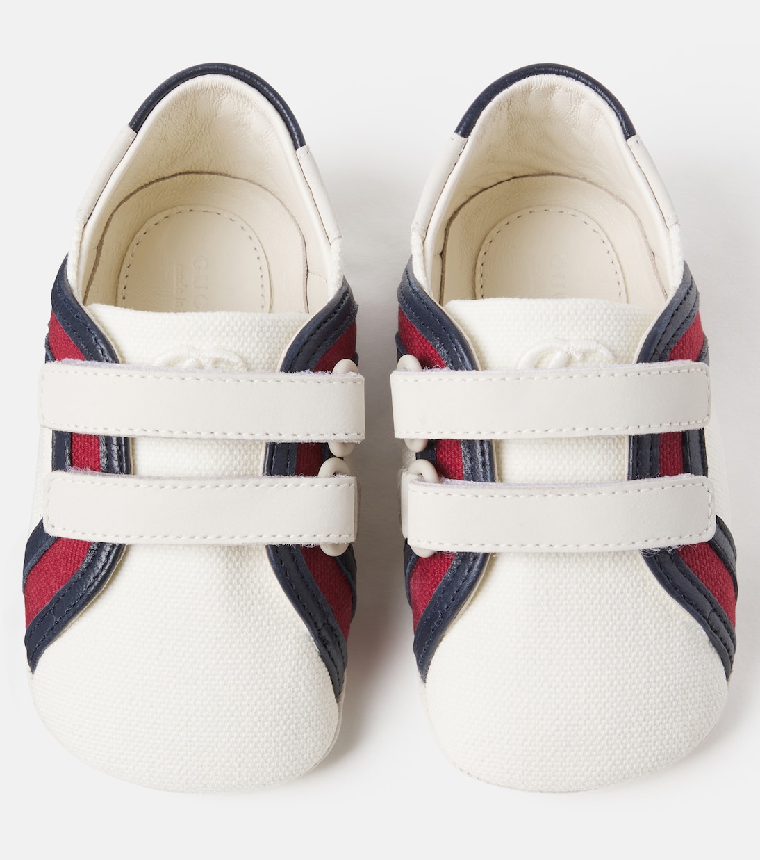 Baby Sneakers aus Canvas mit Veloursleder | Gucci Kids