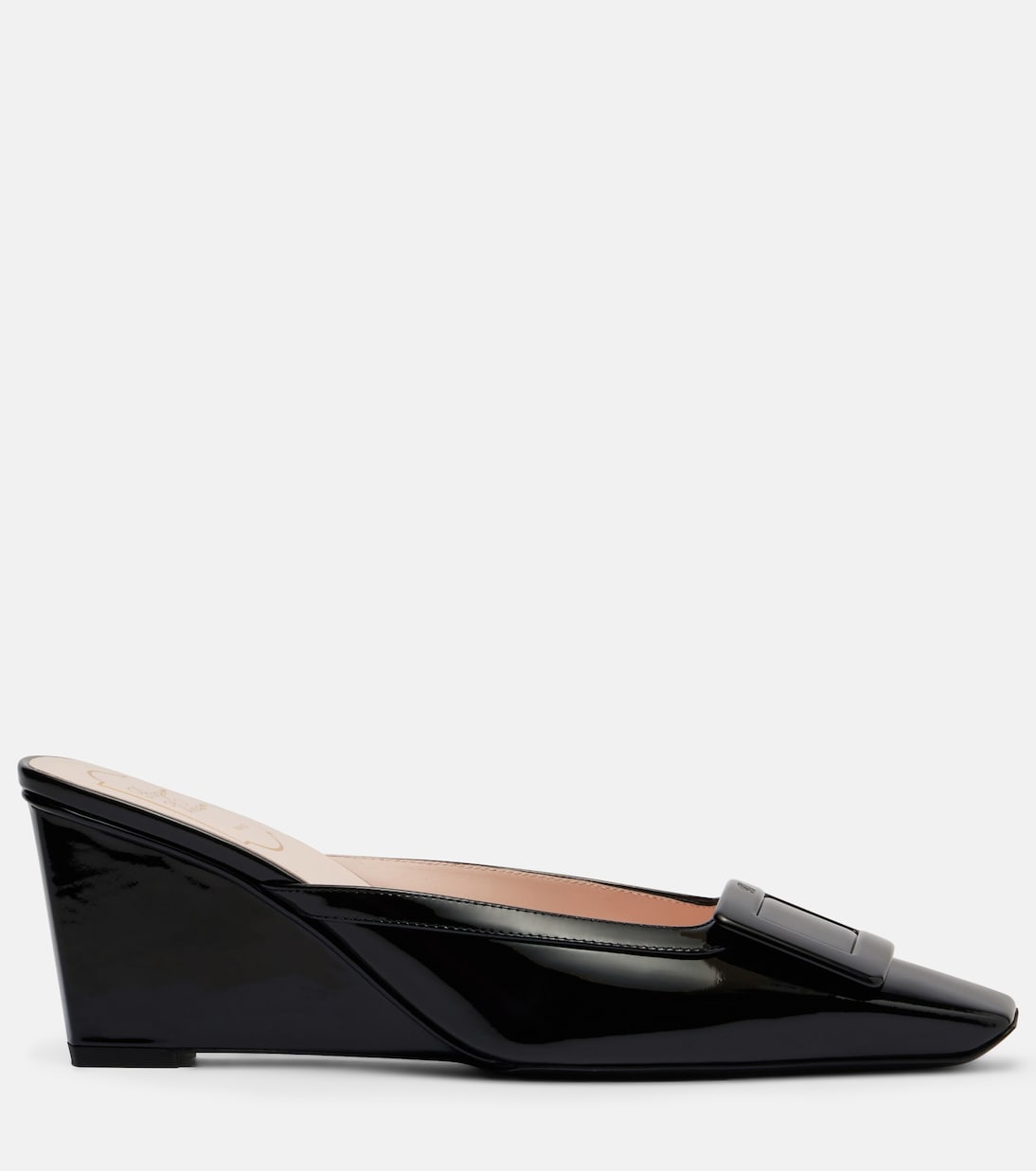 Mules Belle Vivier 60 in vernice con zeppa | Roger Vivier