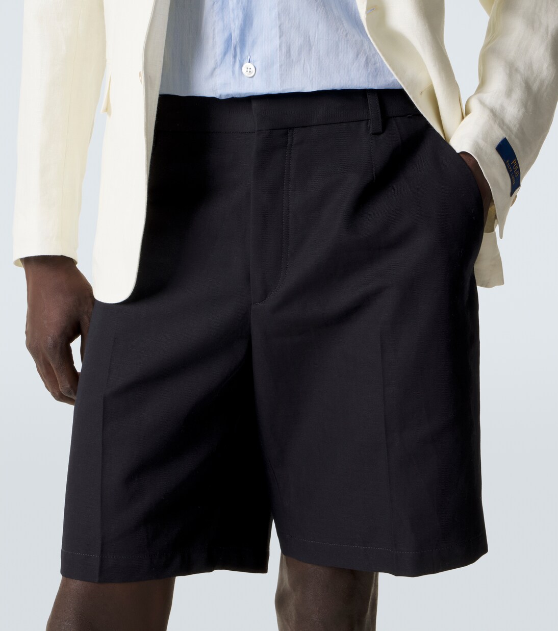 شورت من القطن والكتان | Zegna