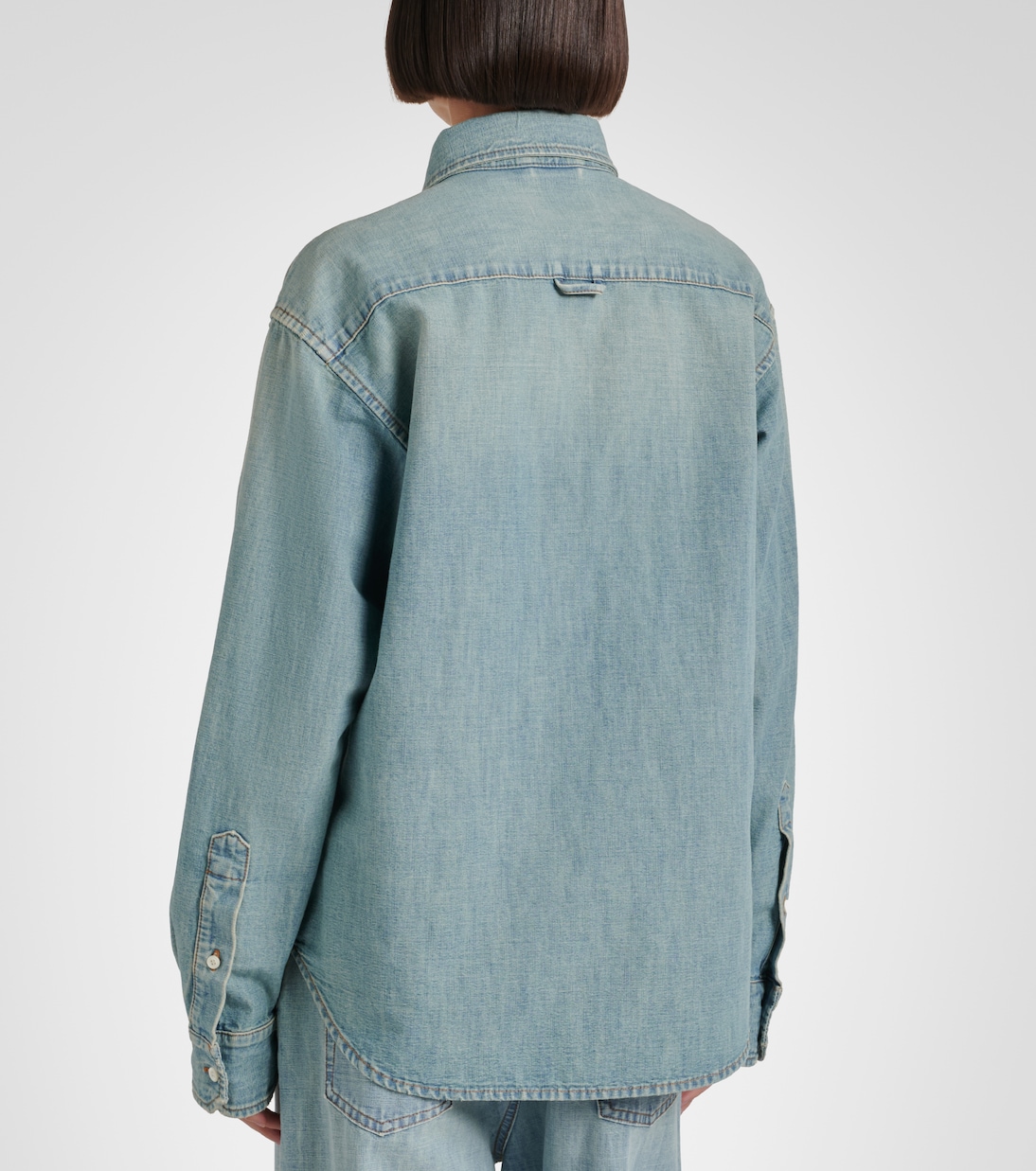 Hemd aus Chambray  | Miu Miu