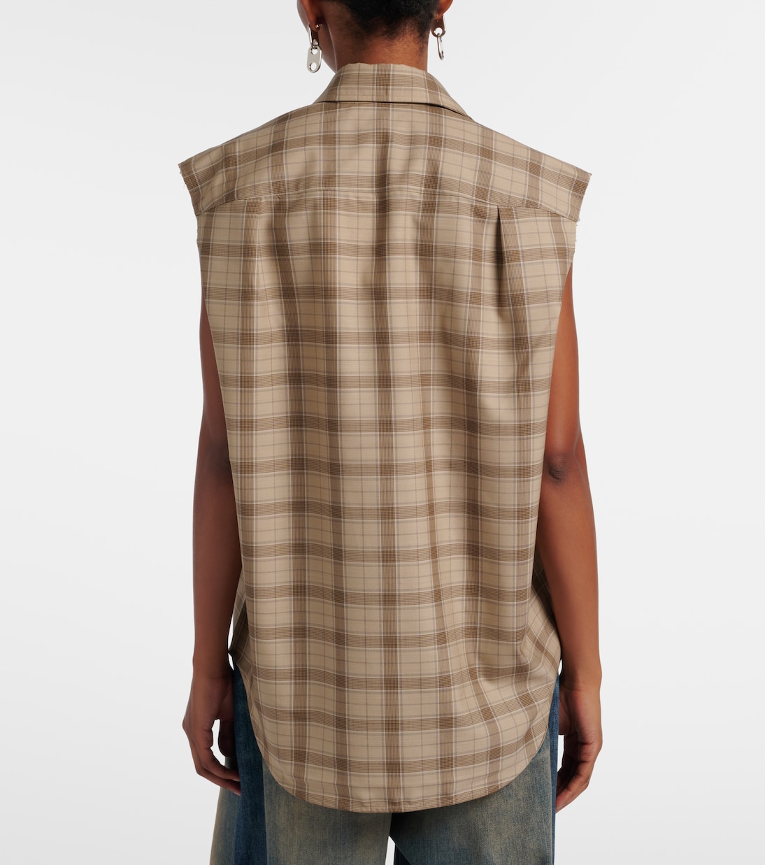 Checked wool shirt | Acne Studios