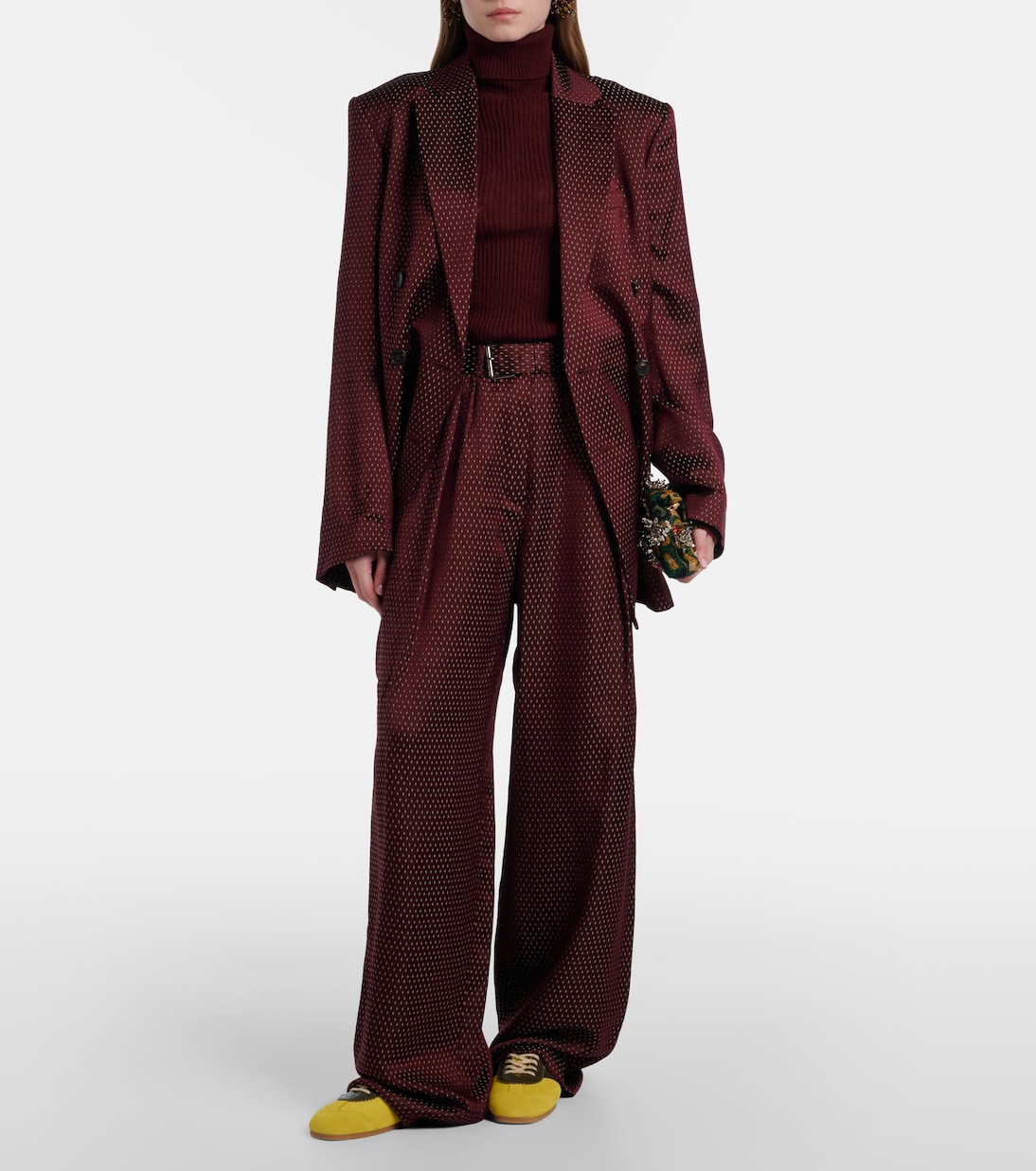 Sneakers aus Veloursleder und Leder | Dries Van Noten