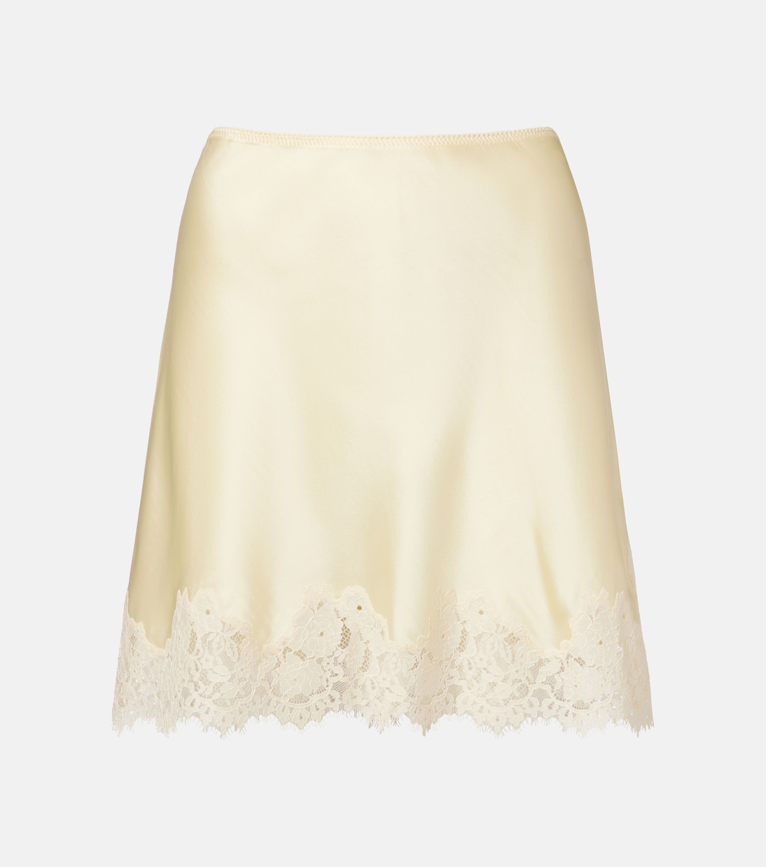 Giulietta lace-trimmed silk miniskirt | Dôen
