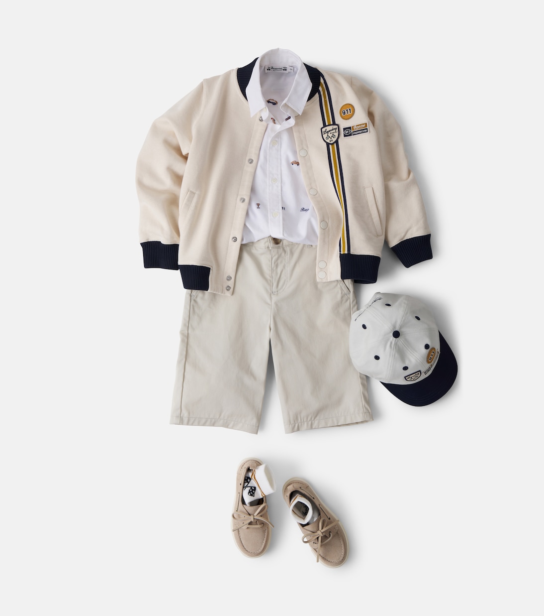 X Porsche Collegejacke Christopher aus Baumwolle | Bonpoint