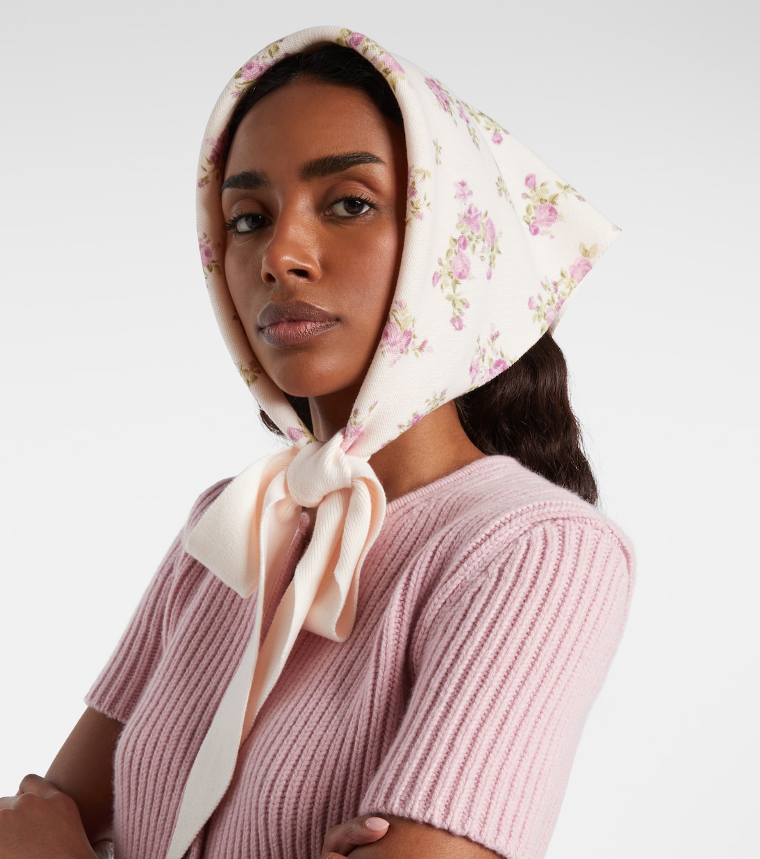 Floral cotton scarf | Magda Butrym
