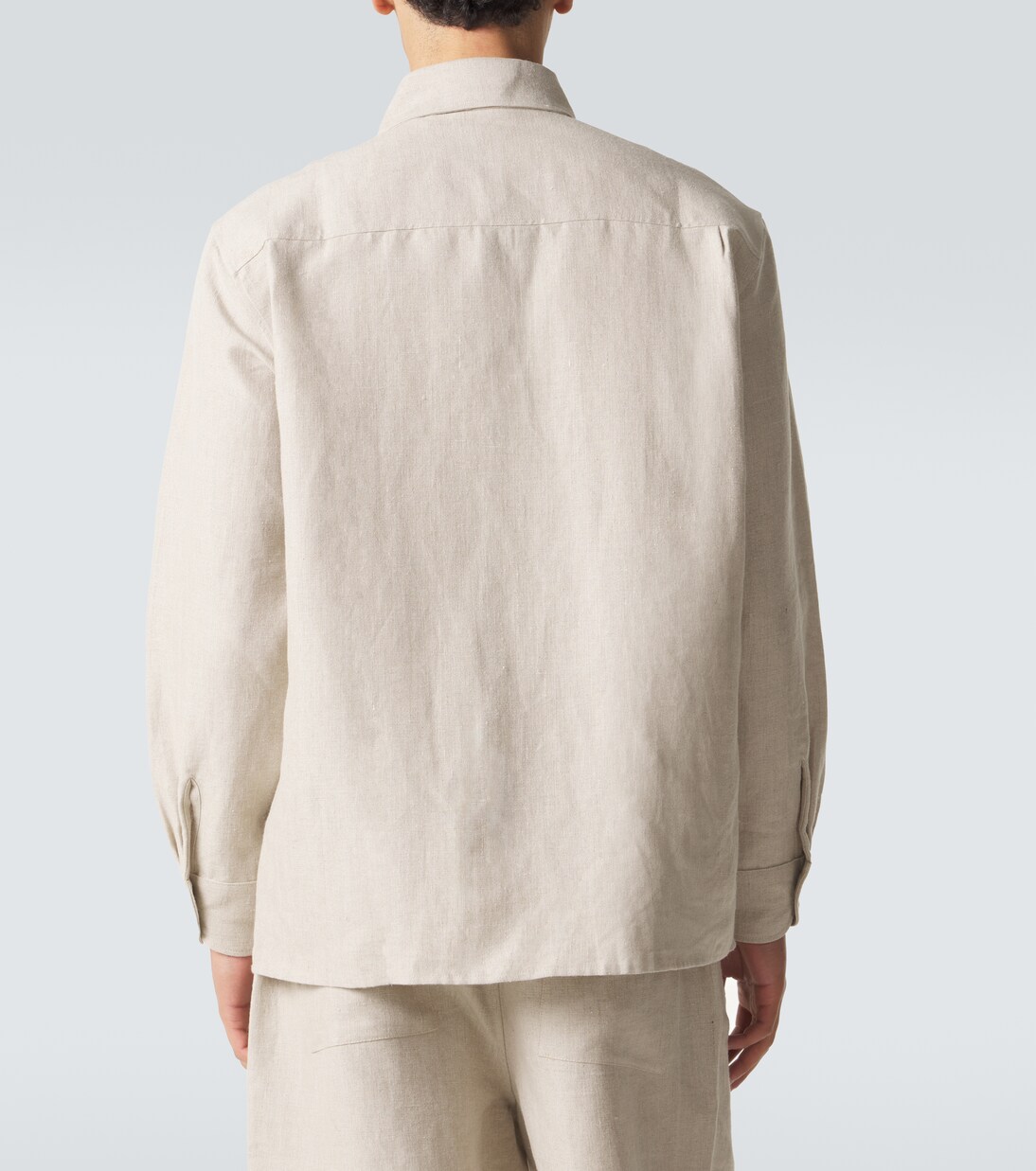 Linen overshirt | Saman Amel