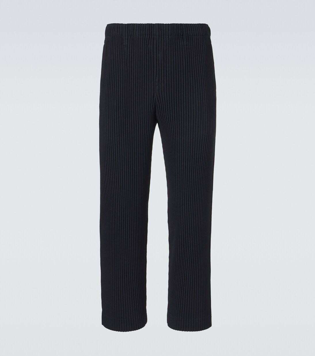 Basics pleated straight pants | Homme Plissé Issey Miyake