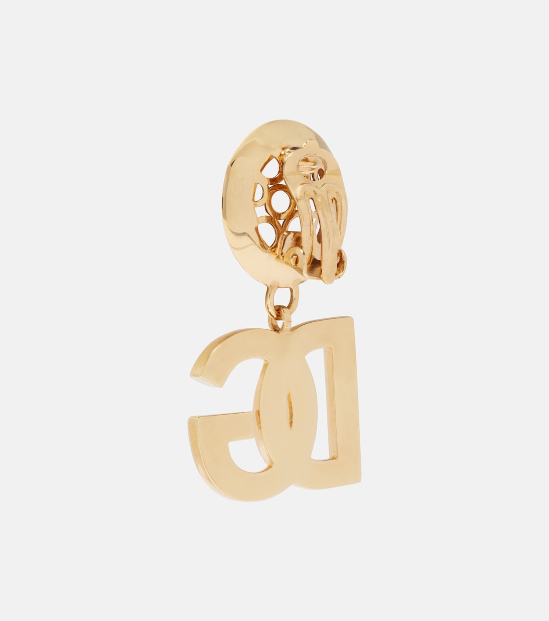 DG embellished clip-on earrings | Dolce&Gabbana