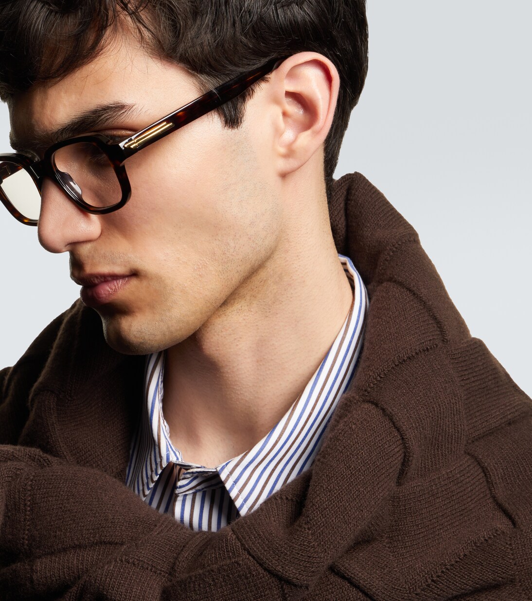 Stretch square glasses | Bottega Veneta