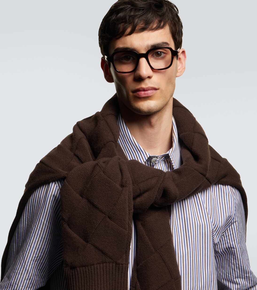 Stretch square glasses | Bottega Veneta