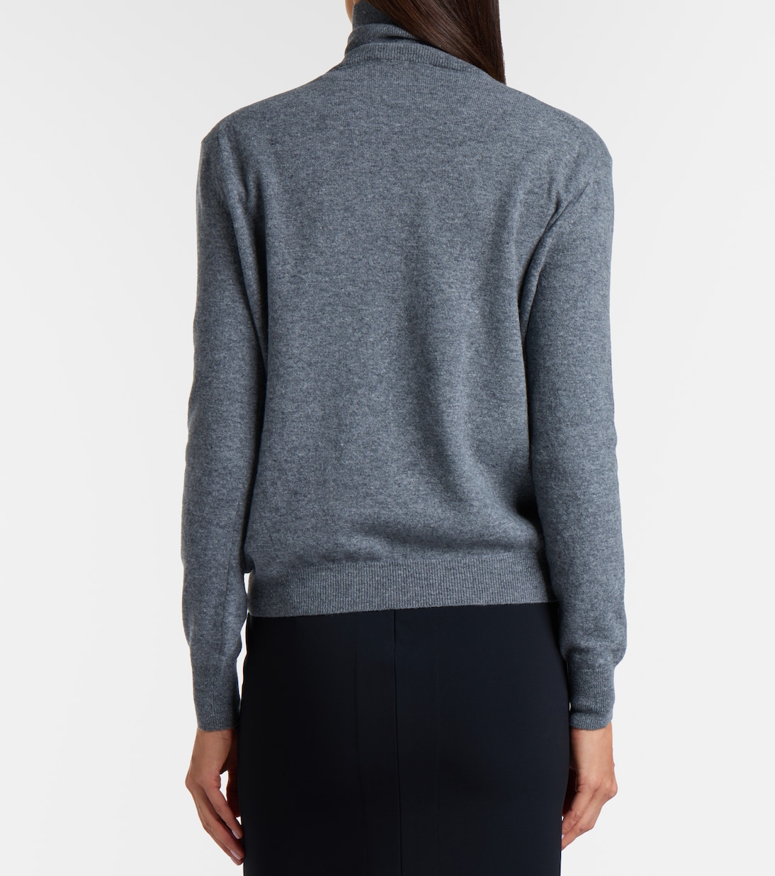 Pull à col roulé en laine et cachemire | Jil Sander