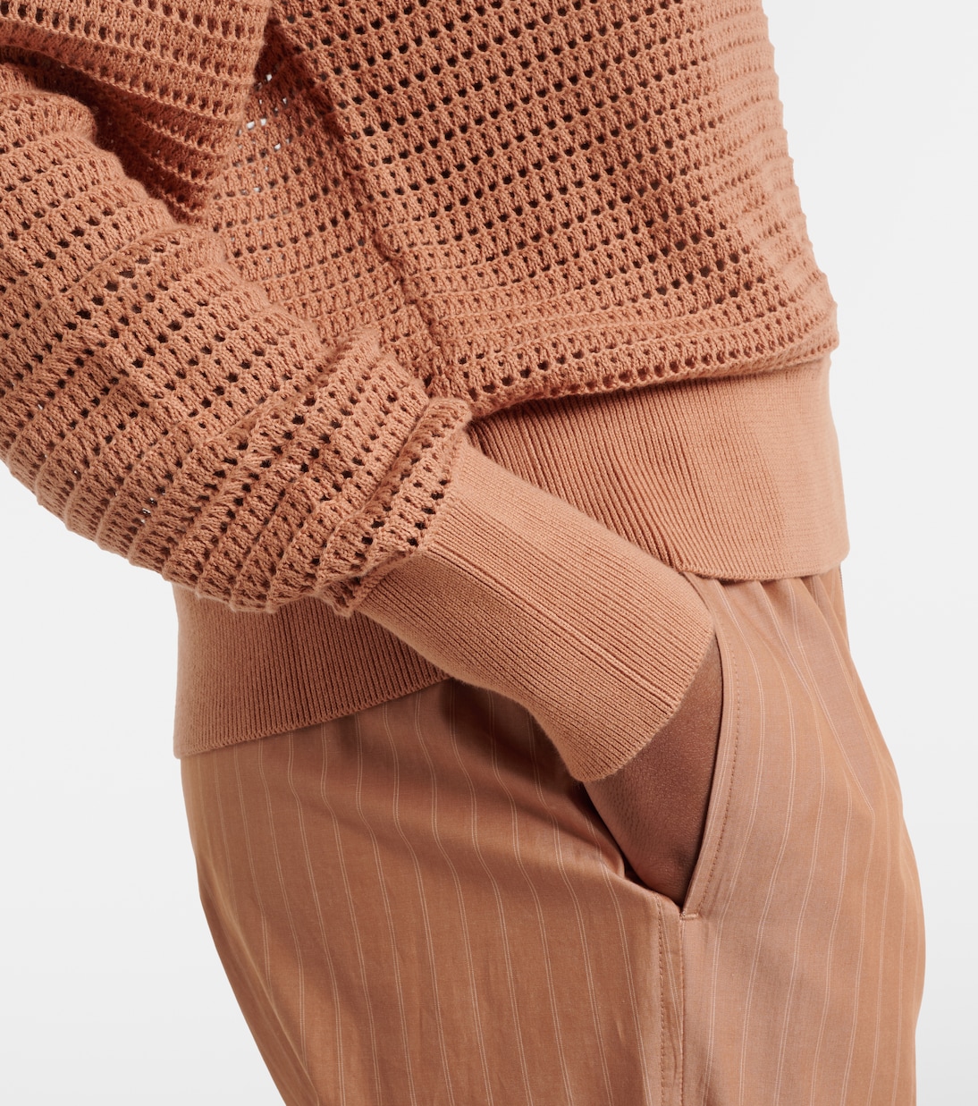 Gaia open-knit cotton sweater | Varley