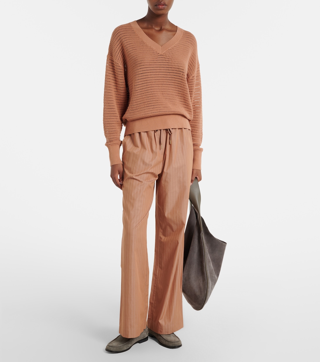 Gaia open-knit cotton sweater | Varley