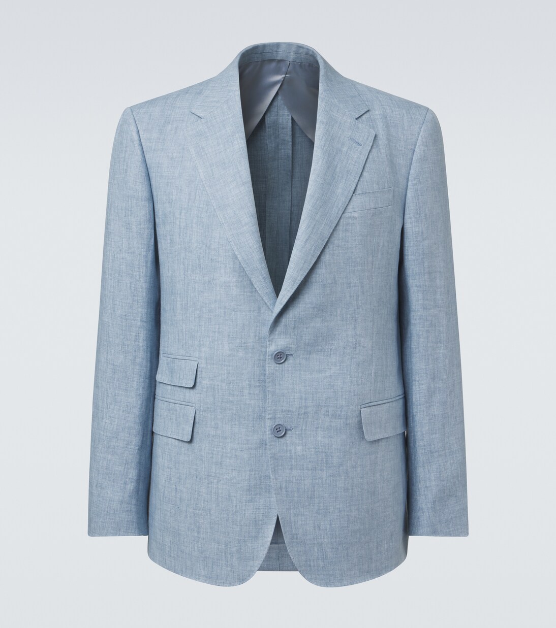 Glen linen-blend blazer | Ralph Lauren Purple Label