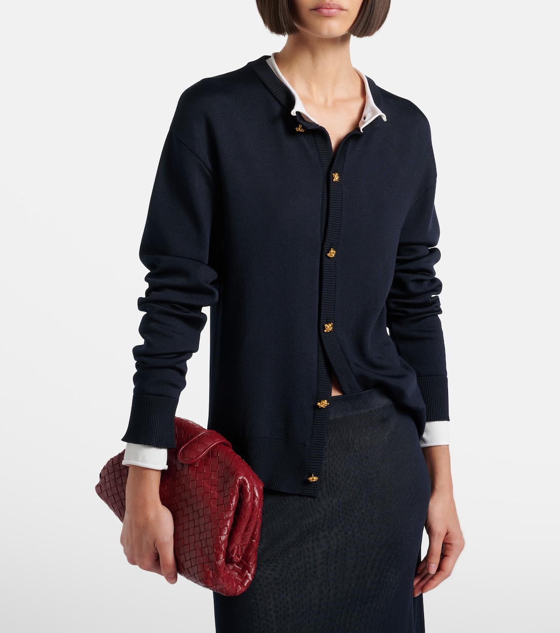 Silk cardigan | Bottega Veneta