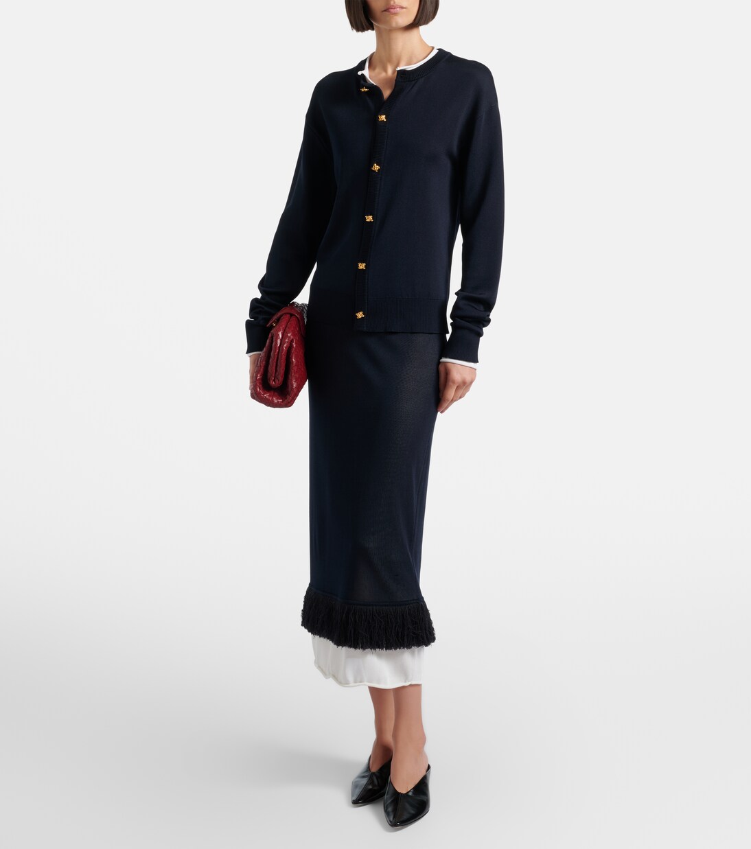 Silk cardigan | Bottega Veneta