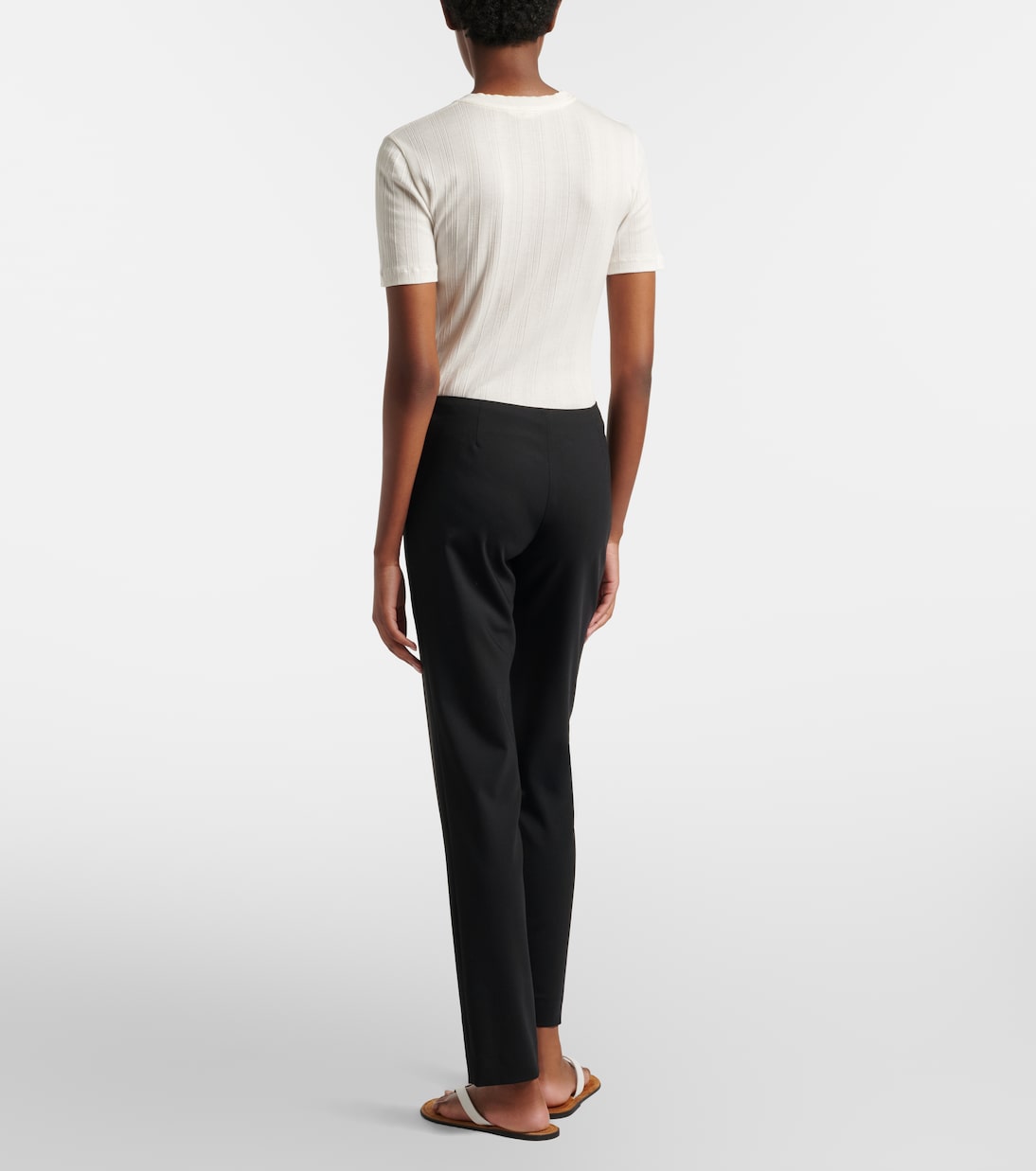 Flamenca wool straight pants | The Row