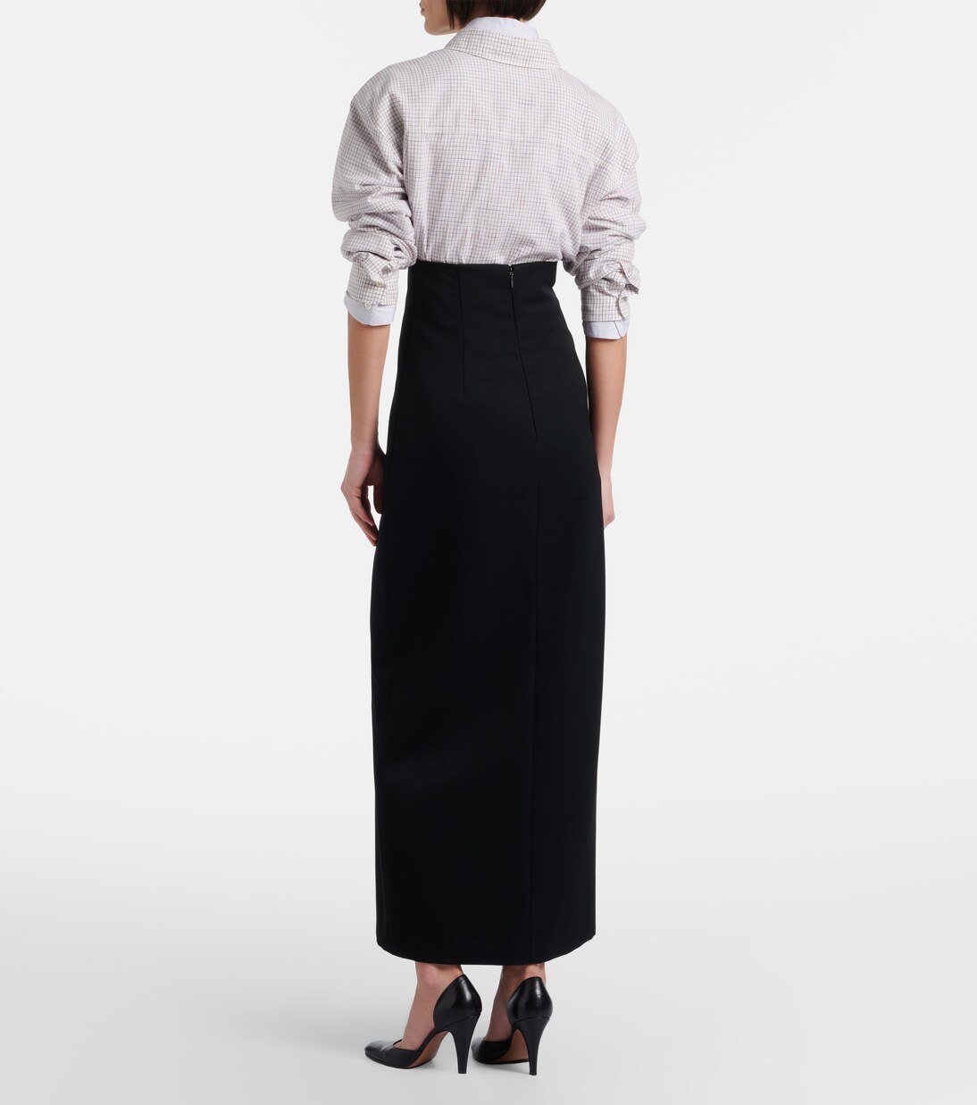 Iphora wool maxi skirt | The Row