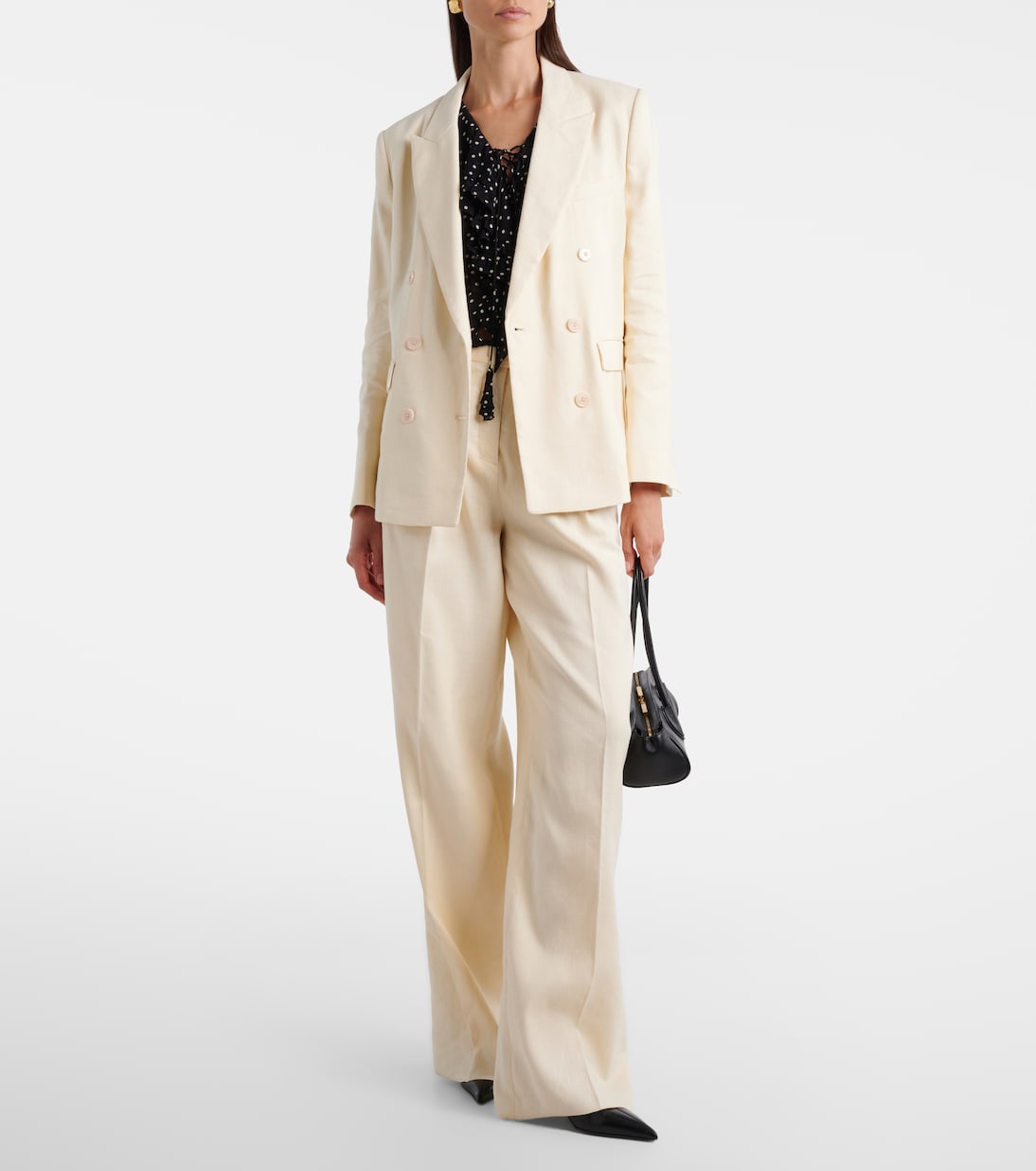 Blazer Casual Sophistication en mezcla de lino y algodón | Dorothee Schumacher