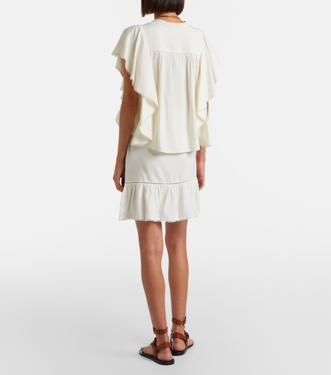 Mempster ruffled wrap skirt | Marant Etoile