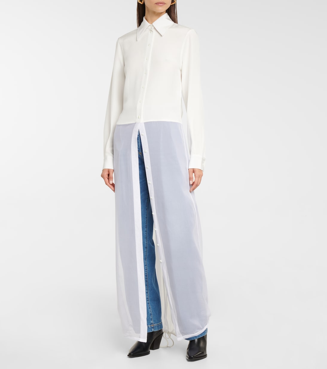 Bluse aus Seide | Peter Do