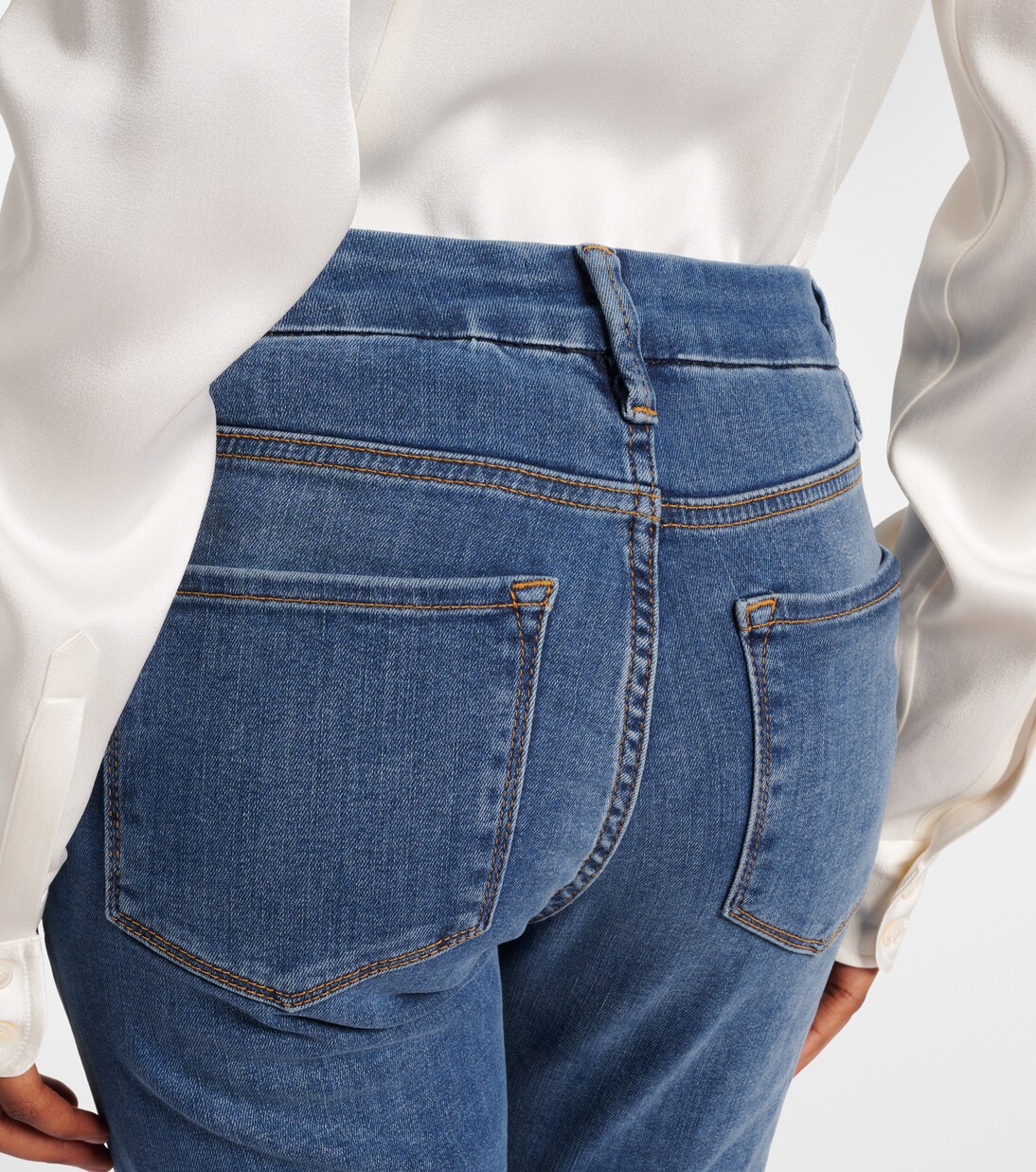 Mid-Rise Jeans Le Mini Boot | Frame