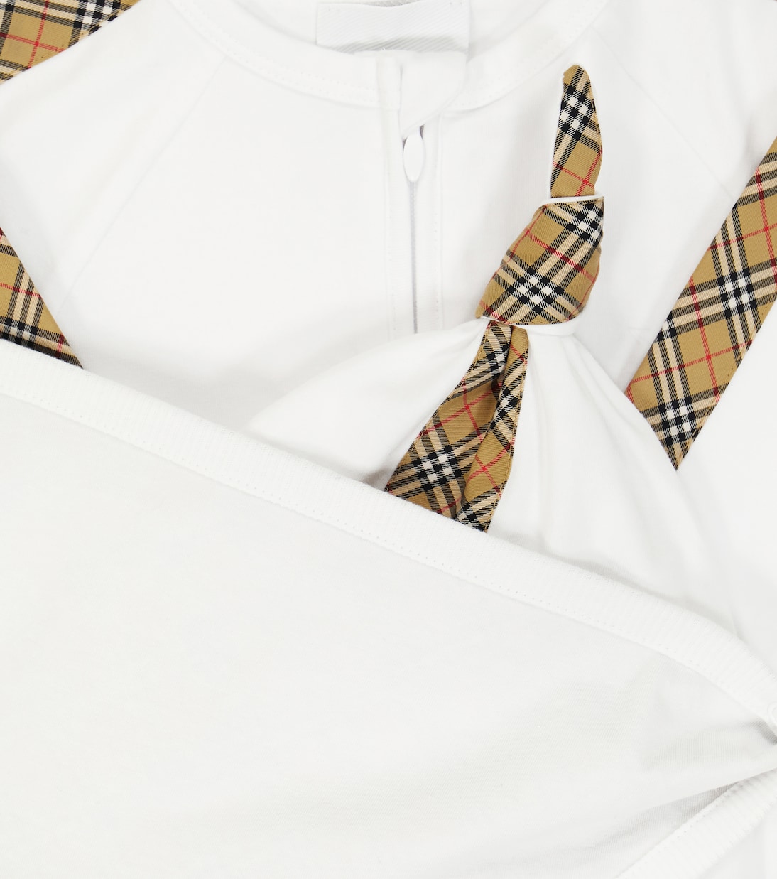 Baby onesie, bib and hat set | Burberry Kids